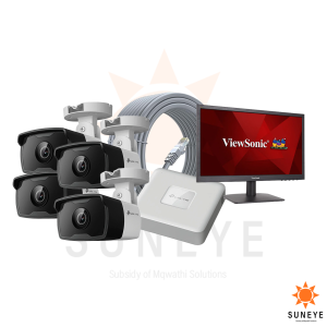 TP-Link Vigi C320I 2MP  Outdoor Bullet Network 4Channel Camera kit (2TB)